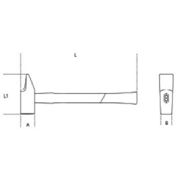 Ref. 1370F - Martillo mecánico tipo francés
