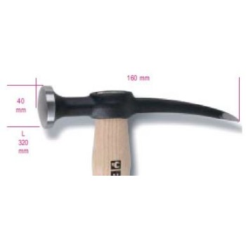 Ref. 1345 - Martillo de aplanar cabeza convexa mango de madera