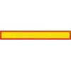 Ref. 0480 131 195 - Placa Señalización Trasera Vehículo Largo 1130x195x1