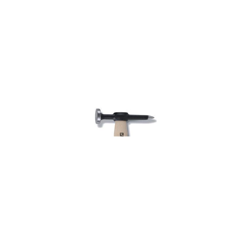Ref. 1353 - Martillo de aplanar cabeza plana y peña en punta mango de madera