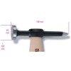 Ref. 1353 - Martillo de aplanar cabeza plana y peña en punta mango de madera
