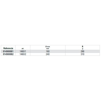 Ref. 1490 - Llaves de correa para filtros de aceite