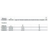 Ref. 1481PL/S3 - Juego de 3 alicates de plástico para oclusión de tubos y manguitos