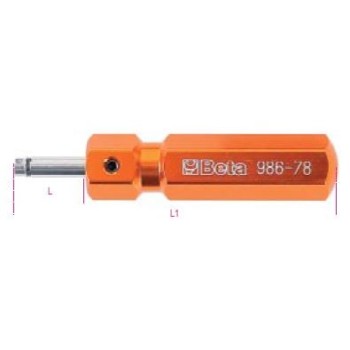 Ref. 986 78 - Destornillador para válvulas neumáticos
