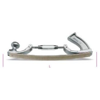Ref. 1338A - 1338B - Portalima con lima de dentado radial, plana y flexible