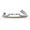 Ref. 1338A - 1338B - Portalima con lima de dentado radial, plana y flexible