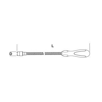 Ref. 1712E/... - Extractores magnéticos flexibles