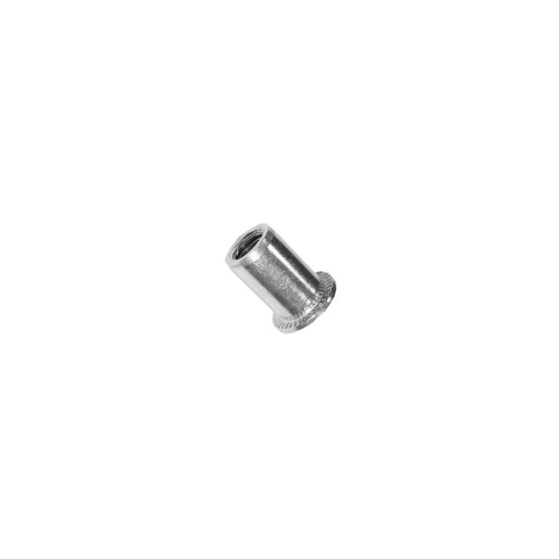 Ref. 0095 08 - Tuerca remachable lisa aluminio ala ancha