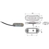 Ref. 0895 259 057 - Piloto Gálibo LED
