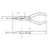 Ref. 1162BM - Alicate Bocas plana rectas Bimaterial