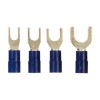 Ref. 0410 050 431 - Terminales en U AZUL sección de cable  2,65 mm2