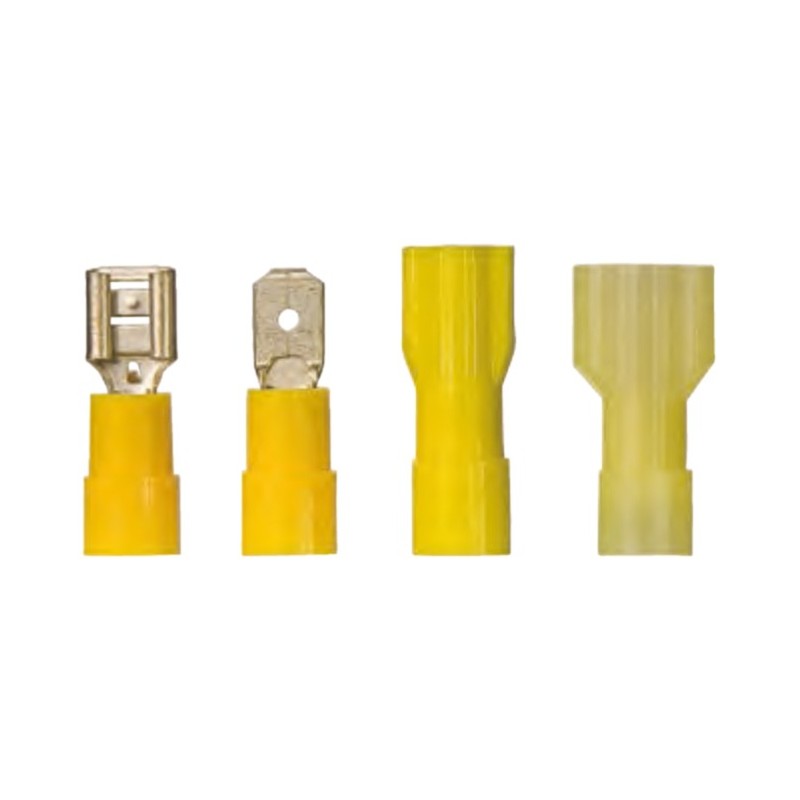 Ref. 0410 055 063 - Faston AMARILLOS sección de cable 6,64 mm2
