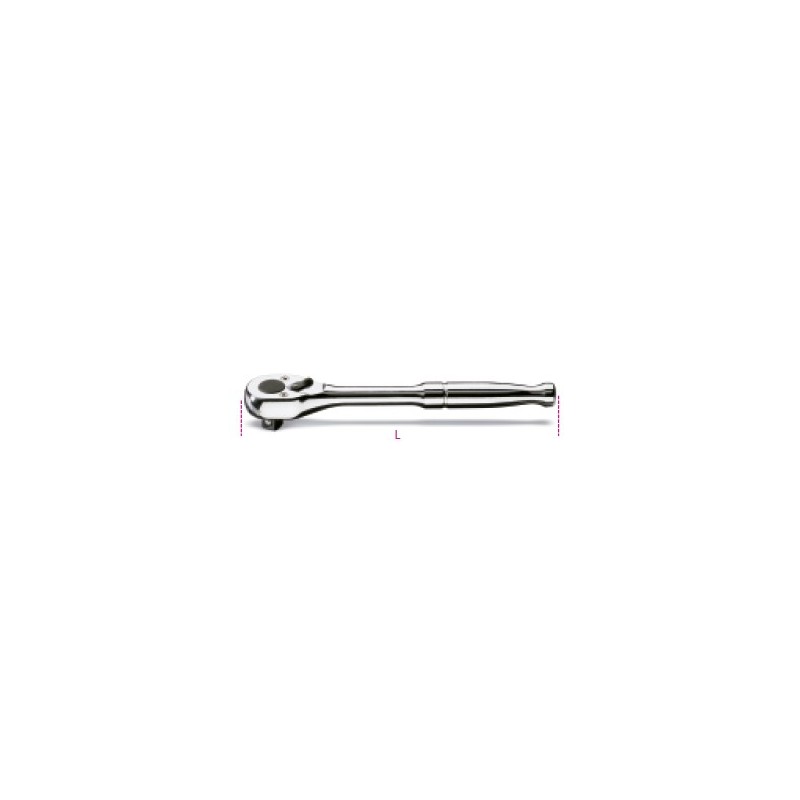 Ref. 900M/55 - Carraca estándar metal 1/4" 48d