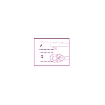 Ref. 900M/55 - Carraca estándar metal 1/4" 48d