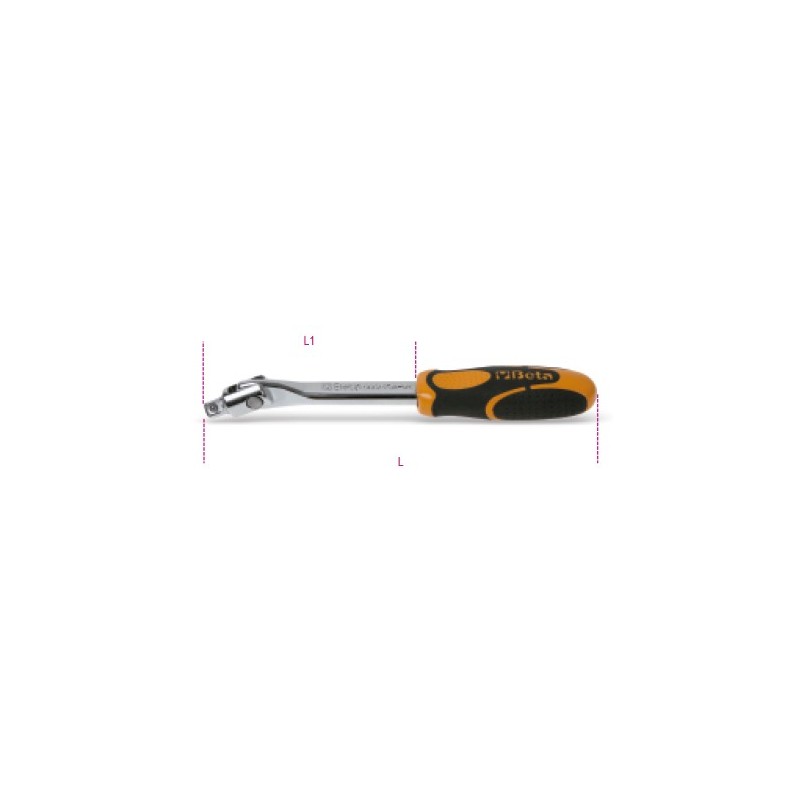 Ref. 900/35A - Empuñadura articulada 1/4"