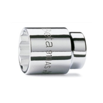 Ref. 910AS - Vaso estándar en pulgadas 3/8" multicara