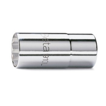 Ref. 910BL - Vaso largo en métrico 3/8" multicara