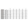Ref. 910AS/L - Vaso largo en pulgadas 3/8" multicara