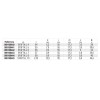 Ref. 910FTX/L - Vaso largo para tornillos macho Torx 3/8