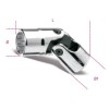 Ref. 910B/SN - Vaso articulado métrico 3/8 multicara