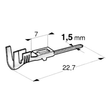 Ref. 0409 055 50 - Terminales Especiales para Conector “Super Seal”