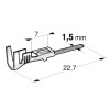 Ref. 0409 055 50 - Terminales Especiales para Conector “Super Seal”