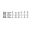Ref. 910AS/SN - Vaso articulado pulgadas 3/8 multicara