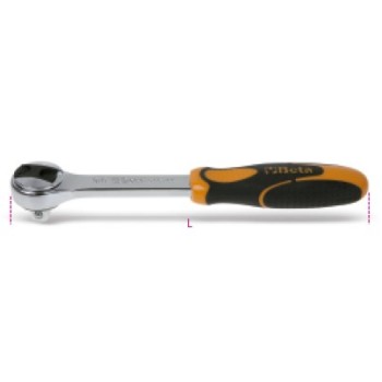 Ref. 910/55 - Carraca cabeza redonda 3/8" 72d