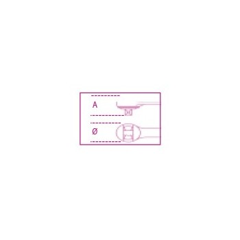 Ref. 910/55 - Carraca cabeza redonda 3/8" 72d