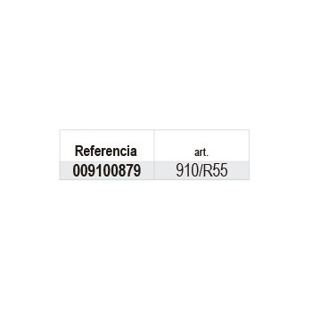 Ref. 910/55 - Despiece Carraca cabeza redonda 3/8" 72d