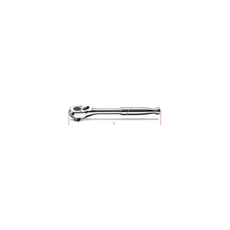 Ref. 910M/55 - Carraca estándar metal 3/8" 48d