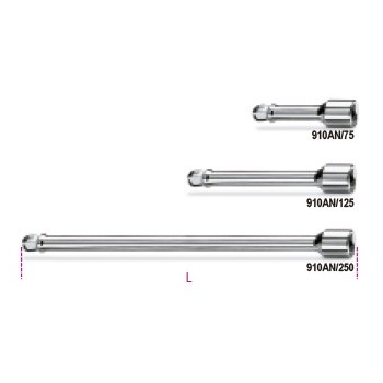 Ref. 910AN - Extensión angular 3/8" 75-250mm