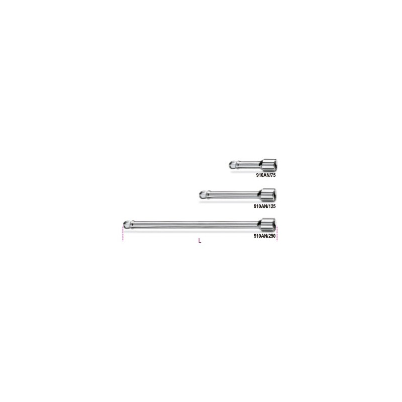 Ref. 910AN - Extensión angular 3/8" 75-250mm