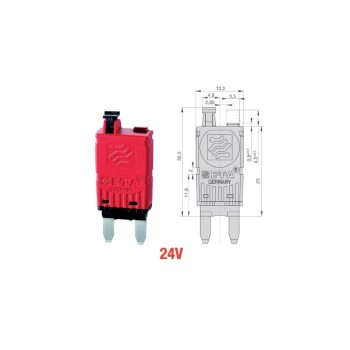 Ref. 0422 047 005 - Mini fusibles Universales Rearmables Manuales