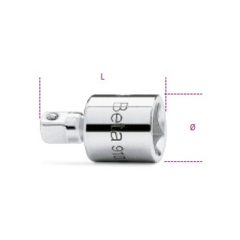 Ref. 910/15 - Cuadrado reductor 3/8" x 1/4"
