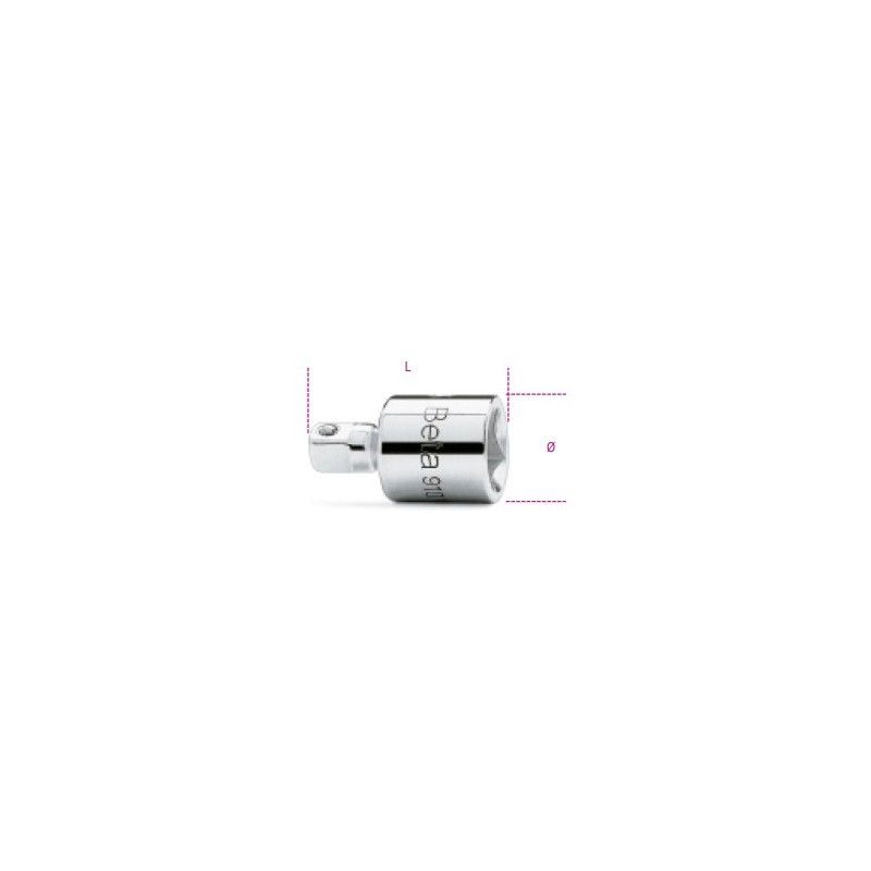 Ref. 910/15 - Cuadrado reductor 3/8" x 1/4"
